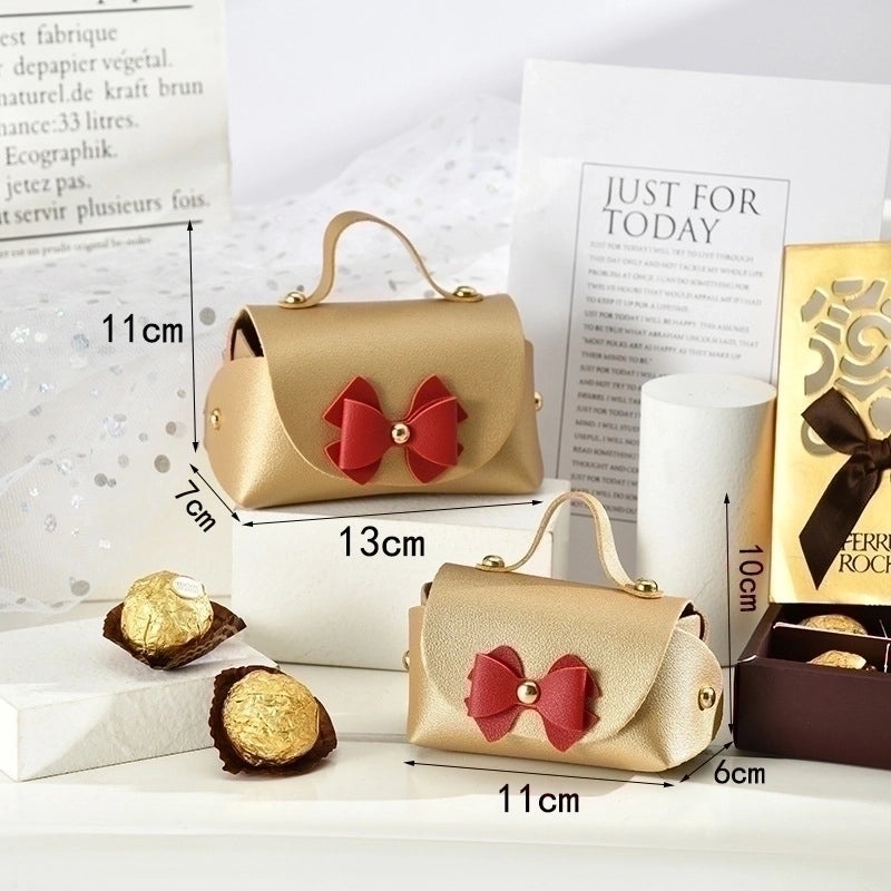 Valentine's Day Wedding Bow Knot PU Leather Gift Wrap Supplies|Gift Wrapping & Packaging Supplies