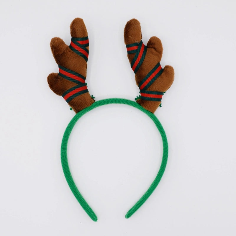 Festive Nordic Reindeer Antler Hairband Cute Christmas Party Accessory|Hair Accessories