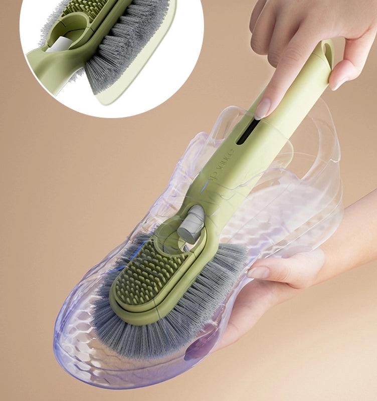 Preppy Casual Elegant Solid Color PET PP TPR Bath Brush|Home & Personal Care