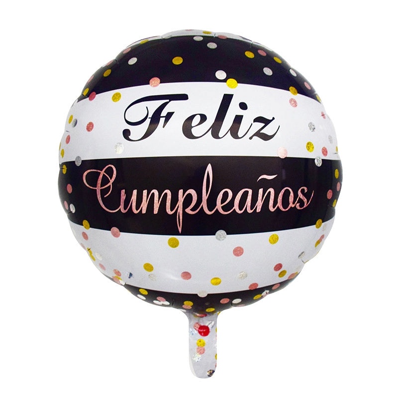 Minimalist Aluminum Letter Balloons for Daily Birthday Vacation Decor | Party Supplies & Decorations