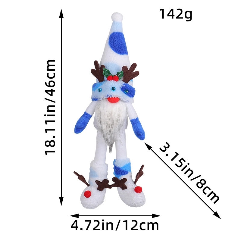 Cute Christmas Reindeer Antler Doll Cartoon Style Indoor Festival Party Decoration|Holiday Decorations