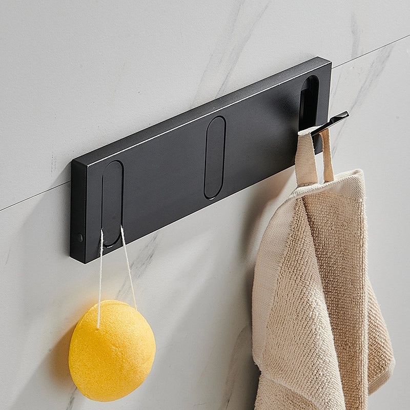 Invisible Hook for Door Rear Entrance | Wall-Mounted Folding Coat & Clothes Hook | Punch-Free Bathroom Hanger | Home Organization | Storage Solut