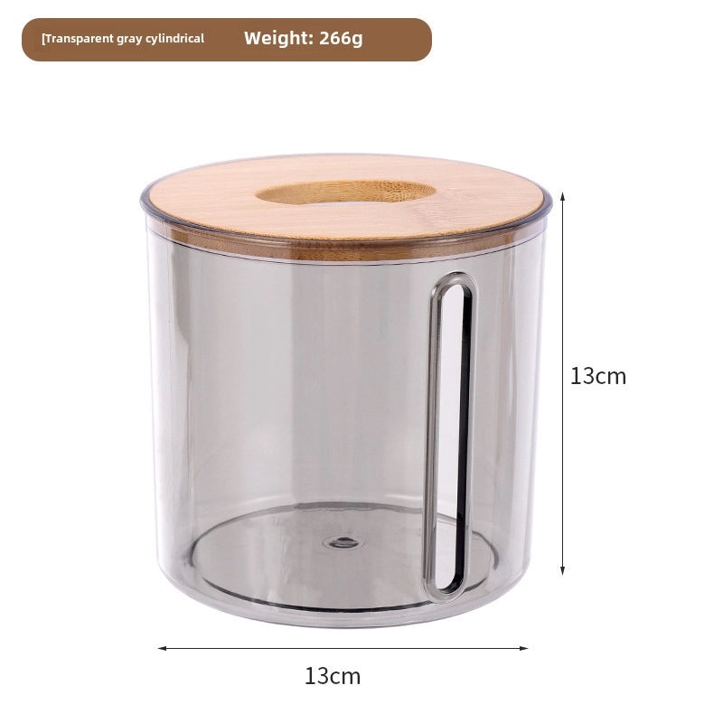 Nordic Style Transparent Composite Tissue Box Cover for Living Room and Dining Table | Home & Living Accessories