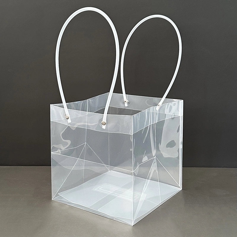 Handmade Blue Straw Rattan Woven Box with Lid Birthday & Wedding Gift Basket|Home Decor & Gift Packaging