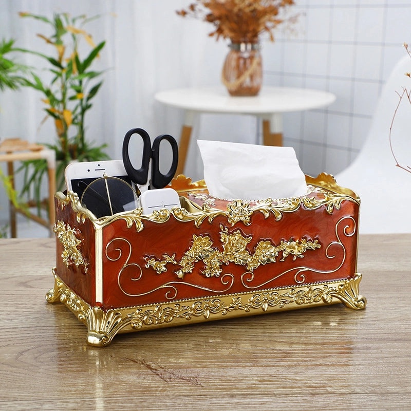 Elegant Minimalist Solid Color Plastic Tissue Box Holder|Home Decor & Storage Solutions