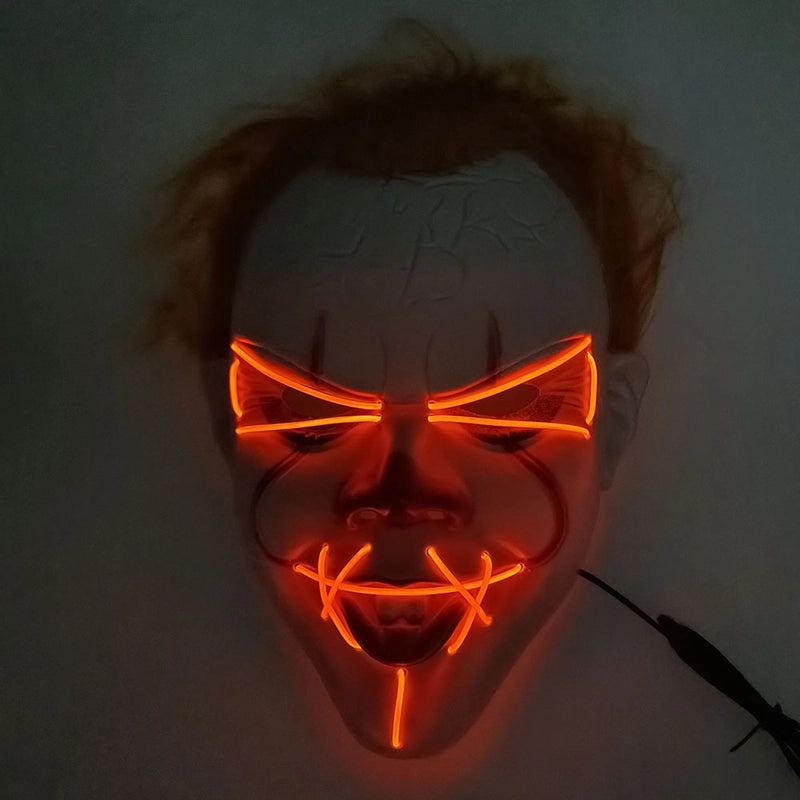 Halloween Grimace Hip-Hop Style Plastic Party Mask|Party Accessories & Masks