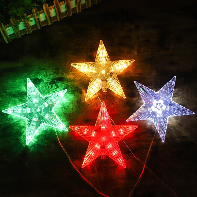 Romantic Star-Shaped String Lights for Christmas Party Decoration | Holiday Home Decor