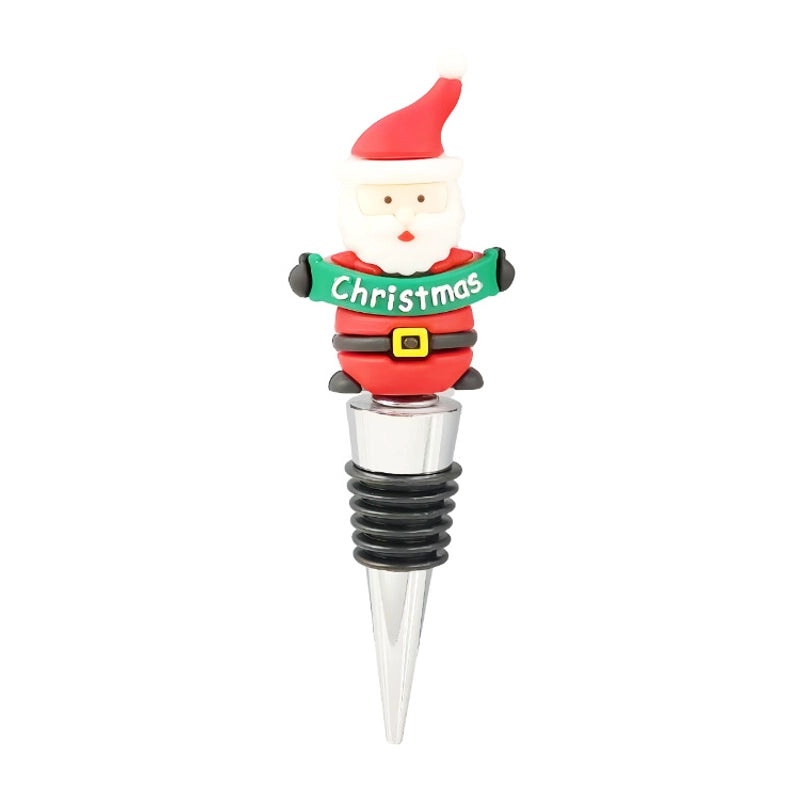 Christmas Santa Claus PVC Alloy Pendant Necklace Casual Elegant Holiday Jewelry|Christmas Jewelry