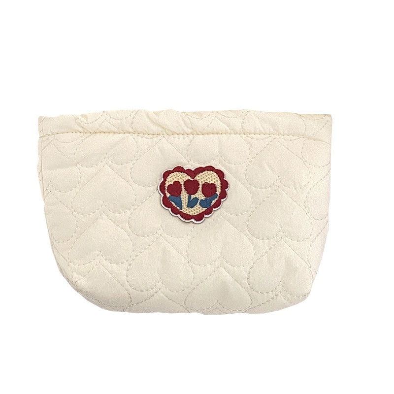 Cherry Heart Shape Polyester Tote Bag for Women Casual Elegant Style|Fashion Accessories Bags