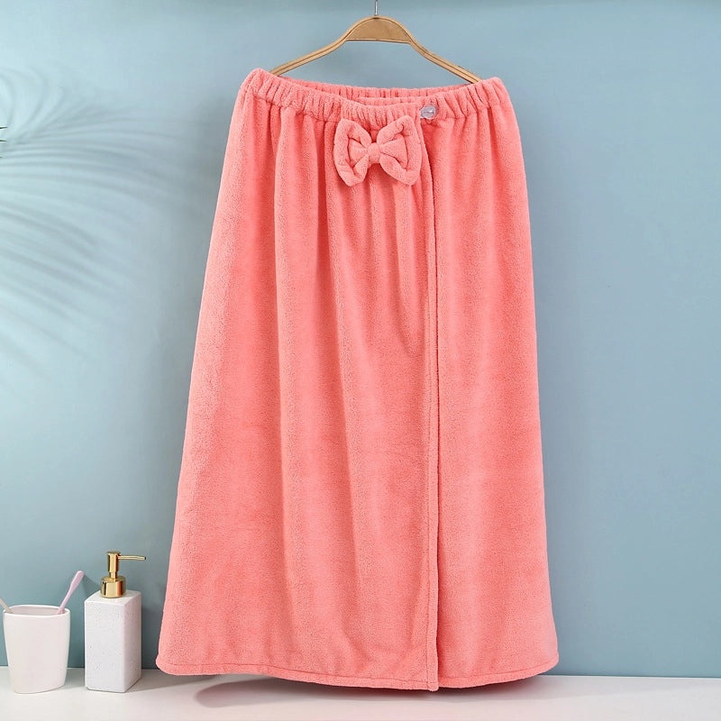 Eagle Eye Solid Color Coral Fleece Hair Cap for Bathrobe and Towels | Bath Accessories