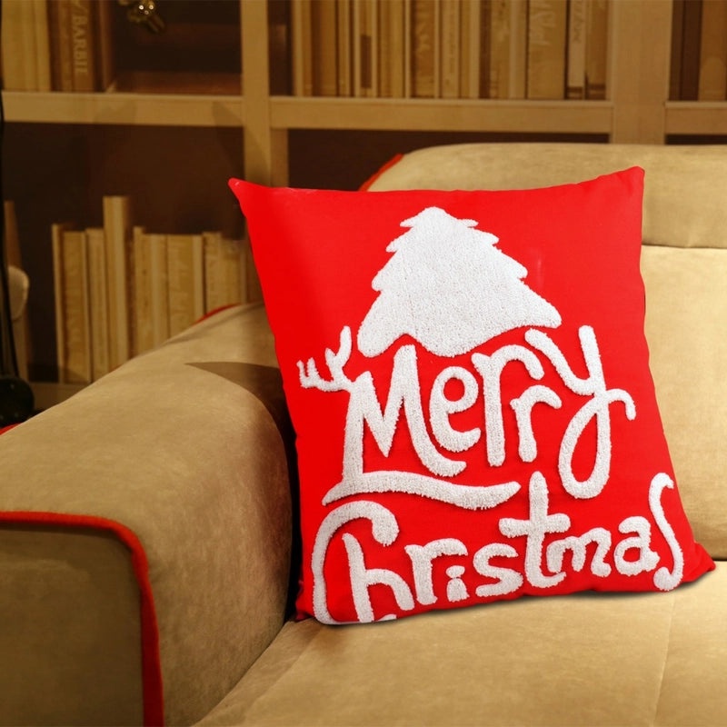 Wedding Pillow Cover Decorative Sofa Cushion Case Christmas Car Waist Pillow Slipcover|Home Decor Pillows