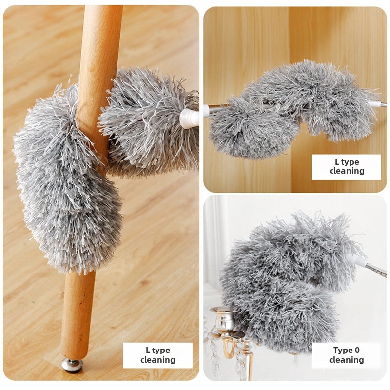Super Long Retractable Feather Duster for Car and Home Cleaning|Household Cleaning Tools