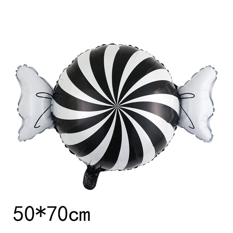 Halloween Hip-Hop Ghost Pattern Aluminum Foil Balloons for Party Festival Decoration|Party Supplies Balloons