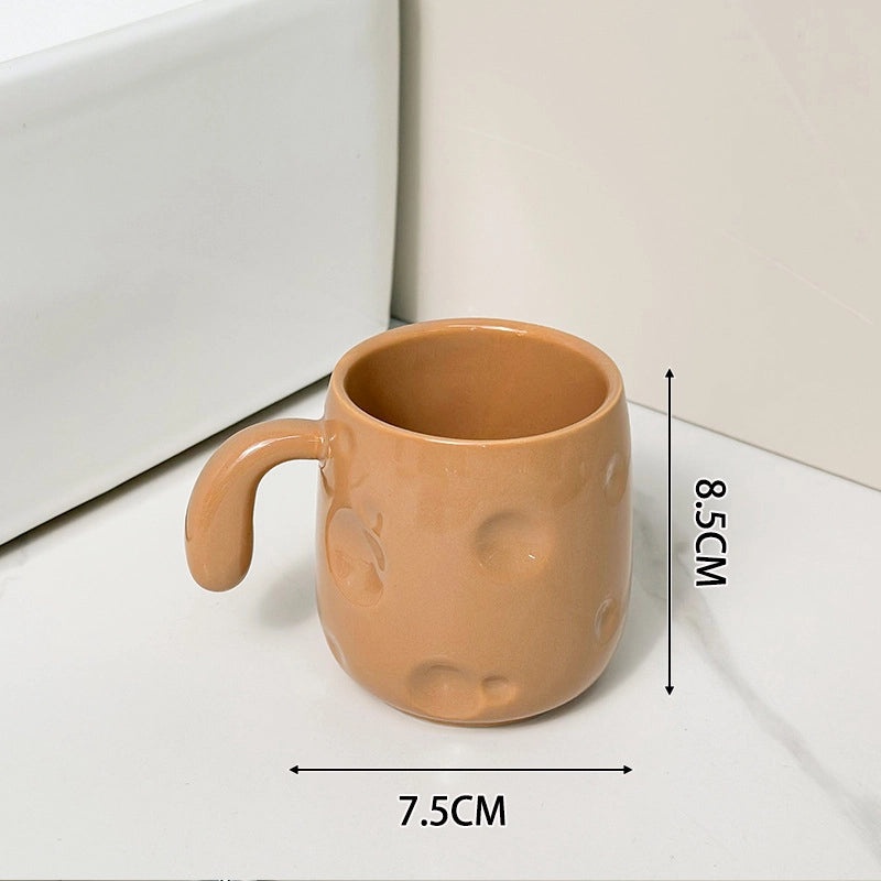 Light Luxury Ceramic Toothbrush Cup for Hotel & Home | Bathroom Accessories