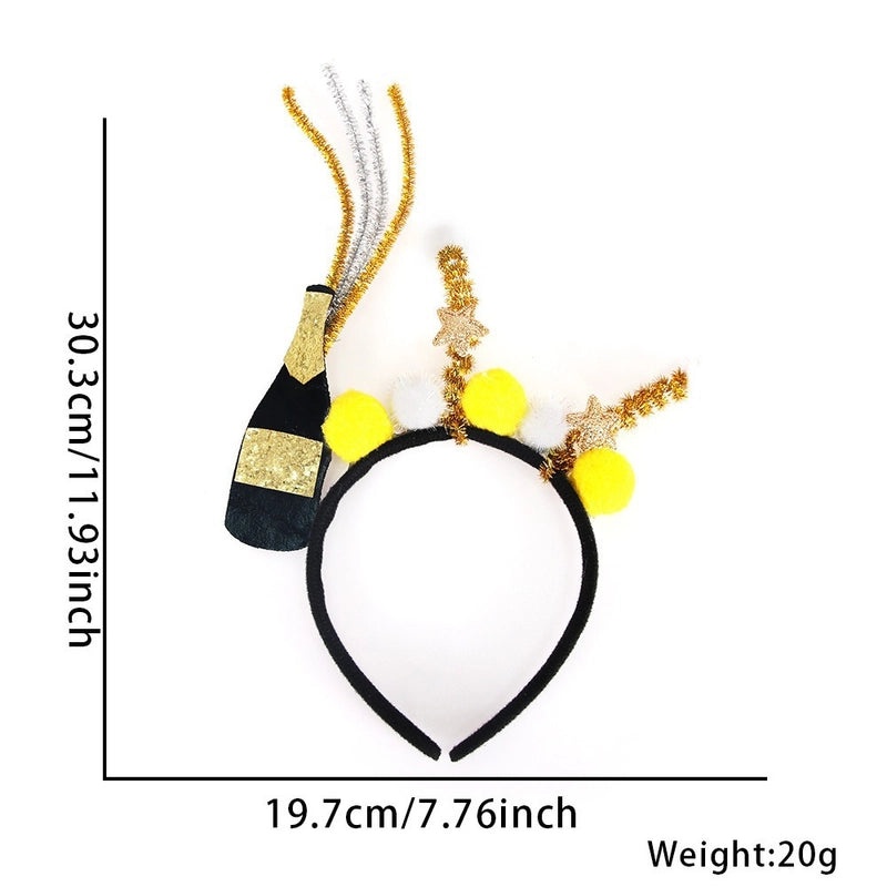 2025 Year of the Sheep Wool Felt Hair Band Party Accessory | Party Accessories