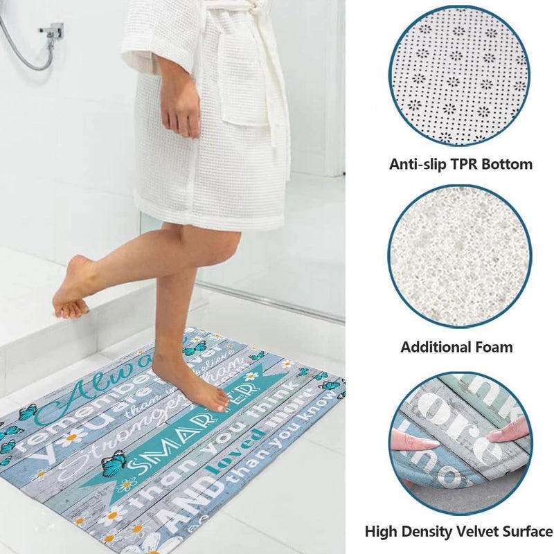 Minimalist Polyester Letter Pattern Shower Curtain for Bathroom Decor|Home & Bath Accessories