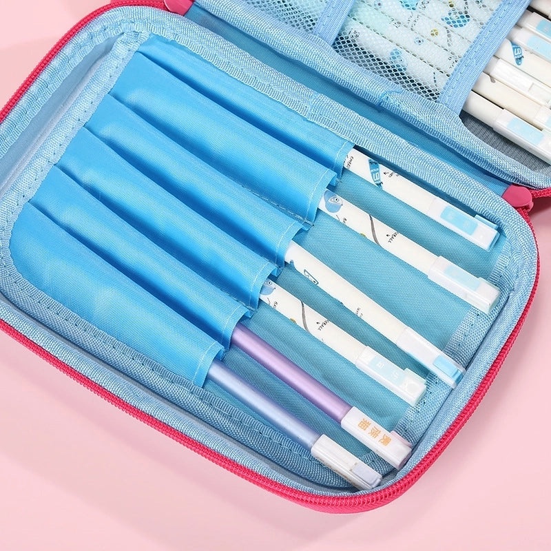Cute EVA PU Cartoon Pencil Case for School Supplies | School Stationery