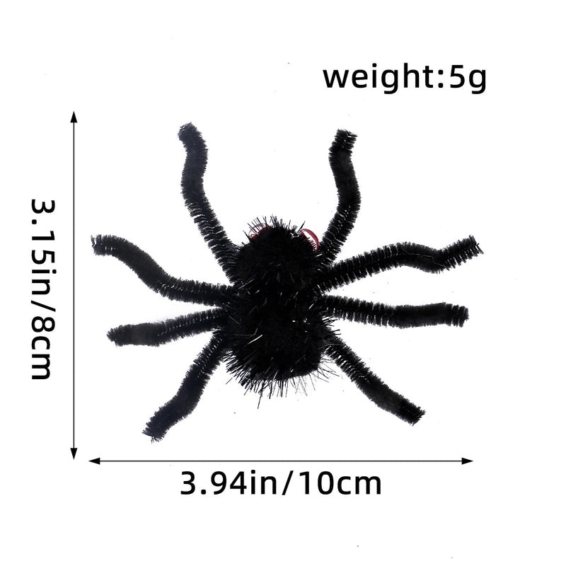 Halloween Spider Hairball Hairpin Funny Hip-Hop Style Iron Party Accessory | Hair Accessories