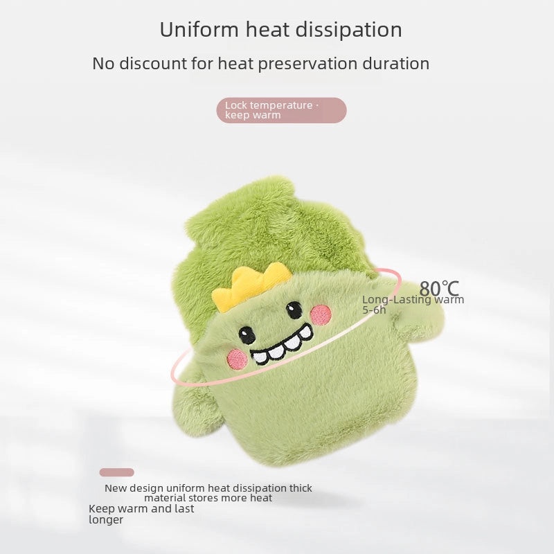 Sanxi Balls Winter Rabbit Hair Hot Water Bag Removable Washable PVC Cartoon Cute Hand Warmer|Hot Water Bags & Warmers