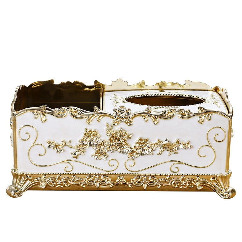 Elegant Minimalist Solid Color Plastic Tissue Box Holder|Home Decor & Storage Solutions