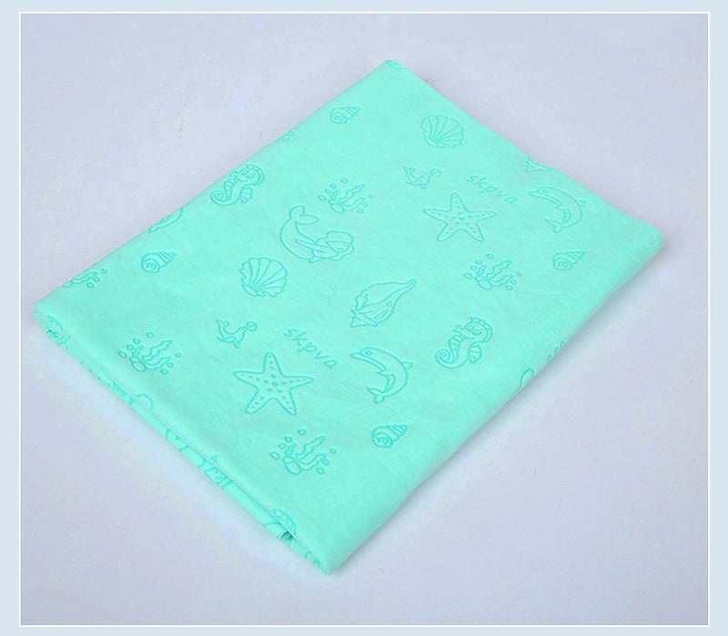 Embossed Deerskin Pet Towel Bag Multifunctional Bath Absorbent Hair Drying Towel|Pet Care Accessories