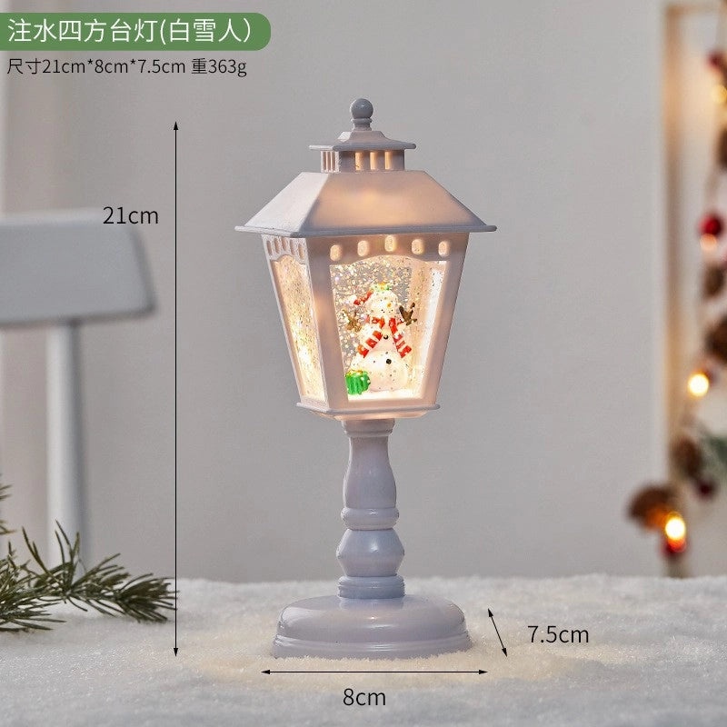 Christmas LED Night Lights Plastic Decoration for Holiday Season | Home Decor Lighting