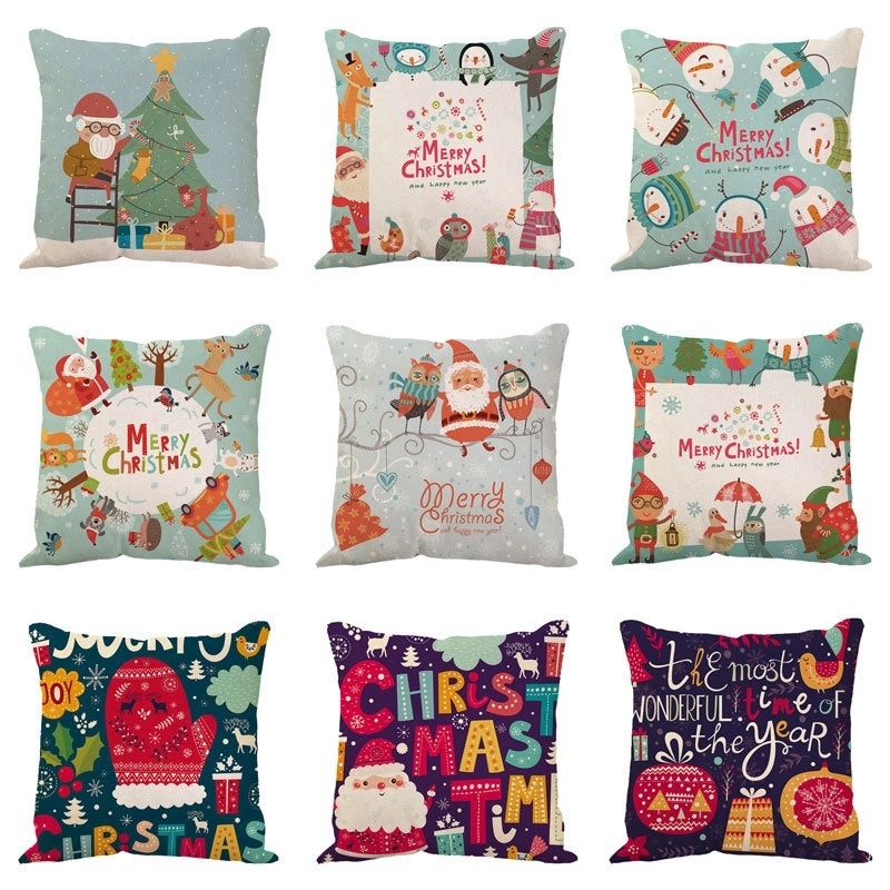 Festive Christmas Couch & Sofa Decorations for Holiday Home | Holiday Home Decor