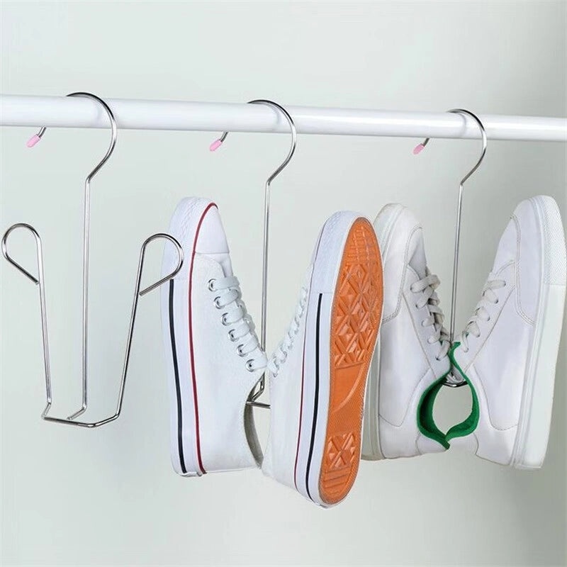 Stainless Steel Multifunctional Shoe Drying Rack for Home Balcony Dormitory | Home & Garden Storage & Organization
