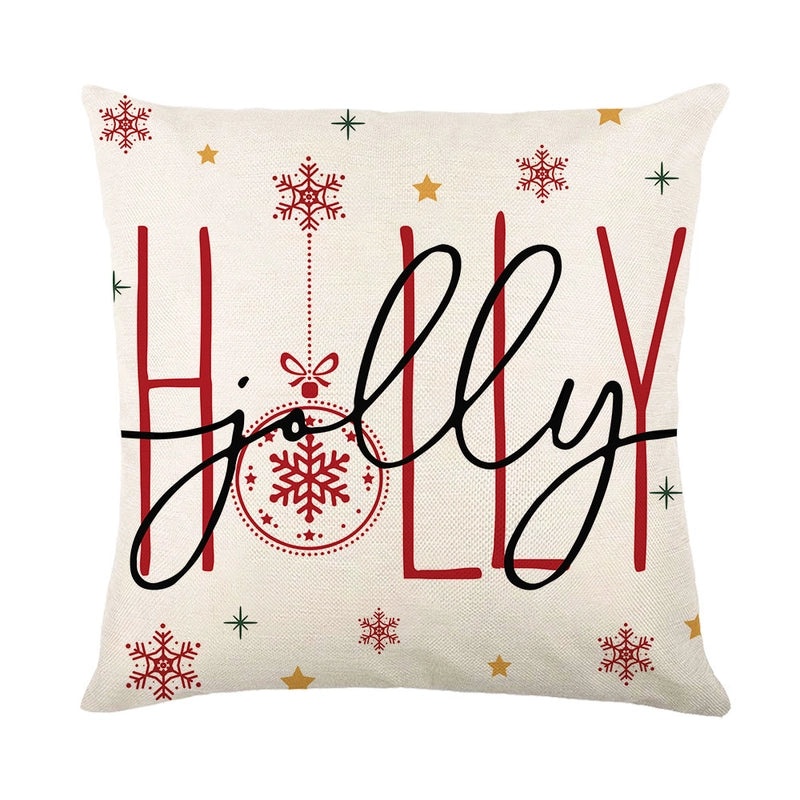 Holiday Themed Cartoon Polyester Pillow Covers|Home Decor & Bedding