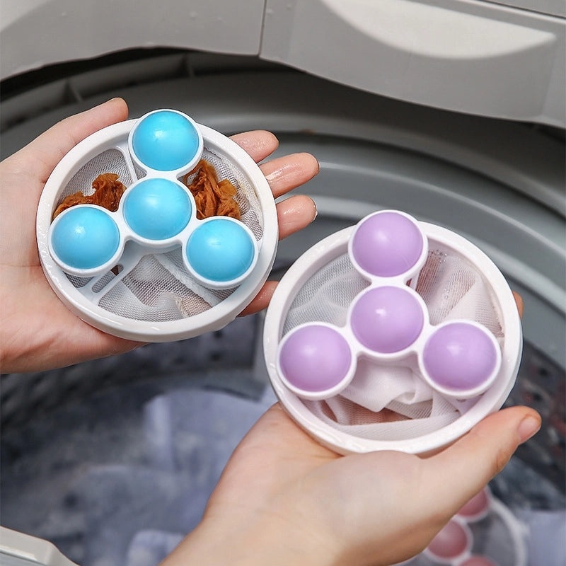 Laundry Hair Remover Ball with Floating Filter Bag for Washing Machine | Laundry Accessories
