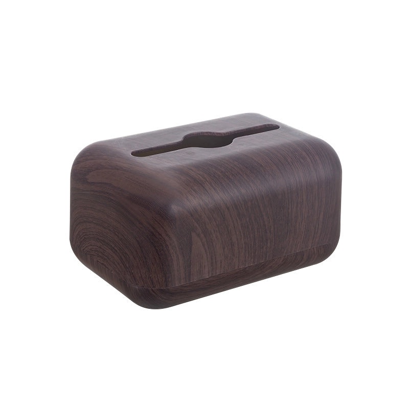 Black Walnut Imitation Wood Grain Tissue Box for Desktop Home Office Living Room | Home & Living Accessories