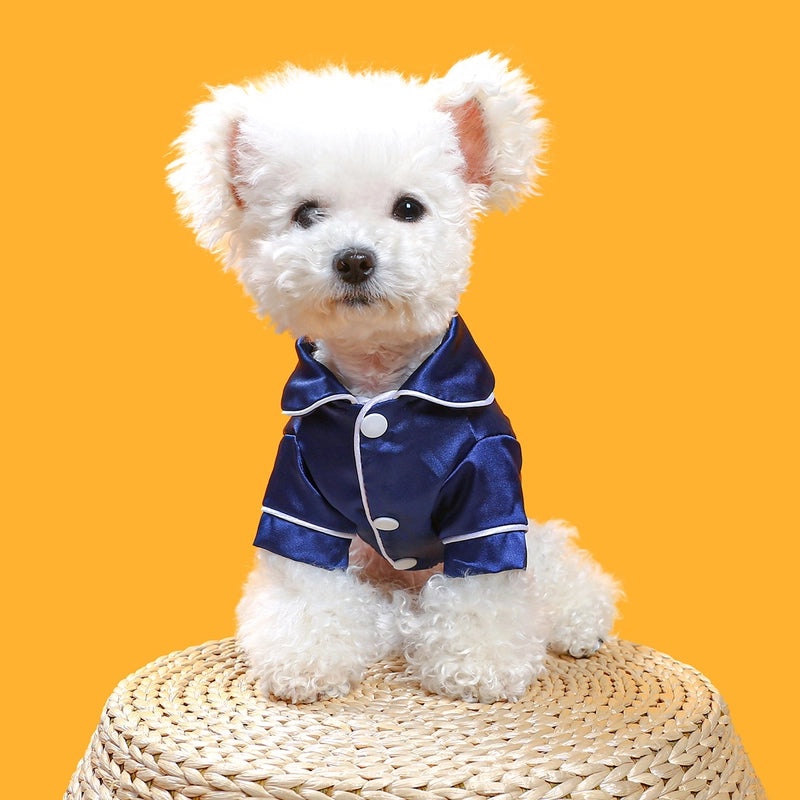 Silk Pet Sleepwear for Small Dogs and Cats | Pet Clothing and Accessories