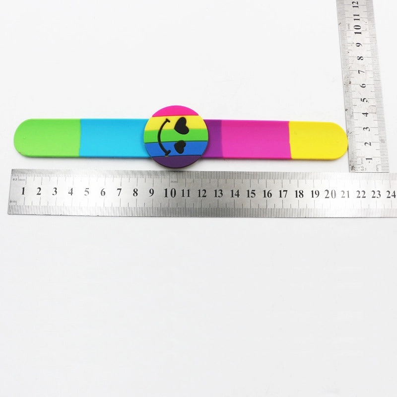 Minimalist Smile Face Heart Silica Gel Bracelet for Everyday and Festival Wear|Accessories & Jewelry