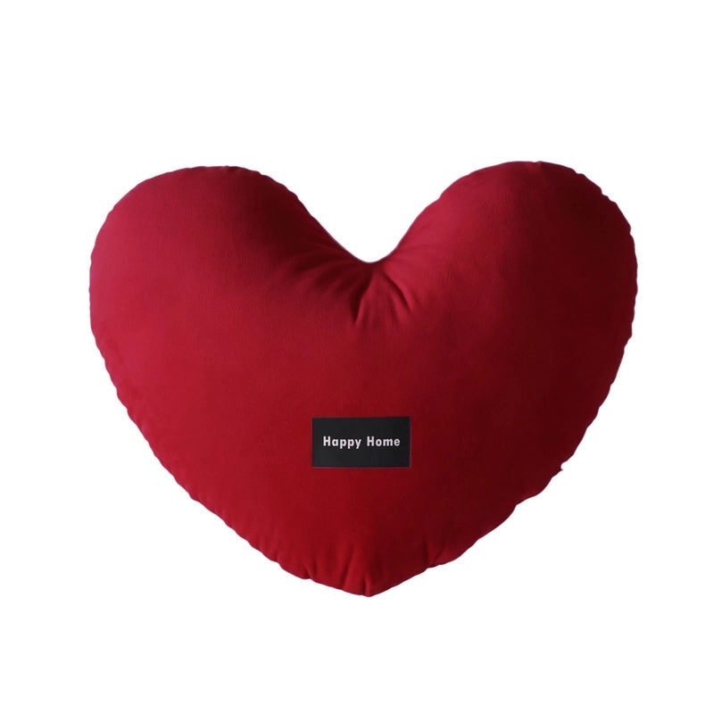 Romantic Heart Shaped PP Cotton Polyester Throw Pillow for Couch Sofa Decor|Home Decor Pillows