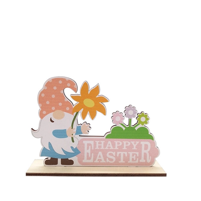 Easter Casual Elegant Wooden Letter Boxwood Table Decoration for Holiday Banquet Party 1 Piece|Home Decor