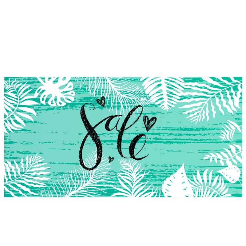 Underwater Animal Print Double-Sided Velvet Polyester Bath Towel | Bath & Beach Towels