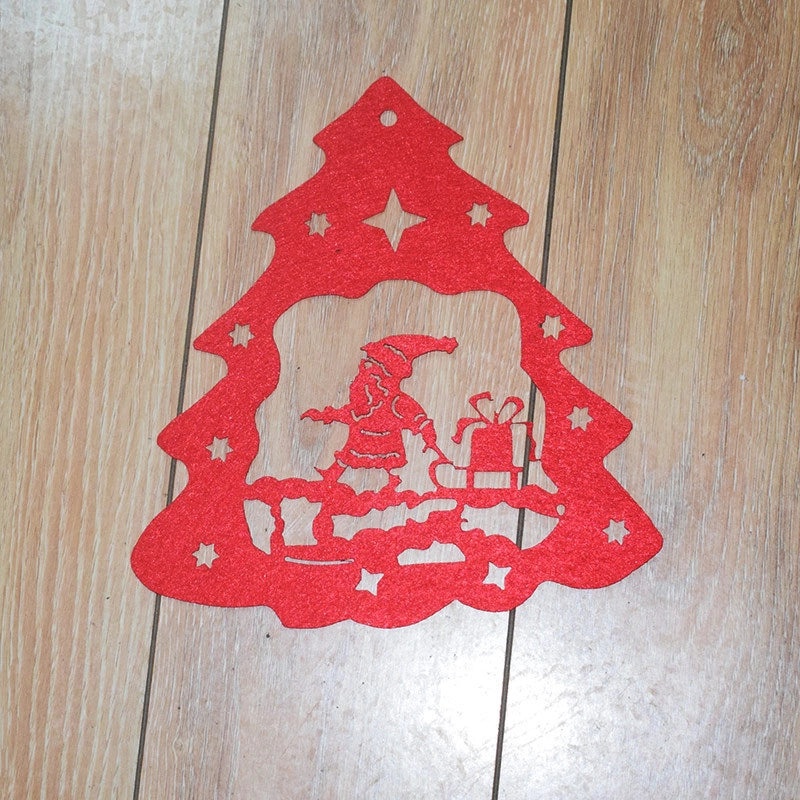 Red Christmas Pendant Decorations for Home | Christmas Ornaments