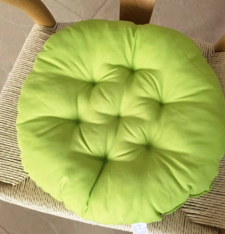 Thick Round Seat Cushion for Dining Office Student Chairs Comfortable Tatami Chair Pad|Home & Living Chair Cushions