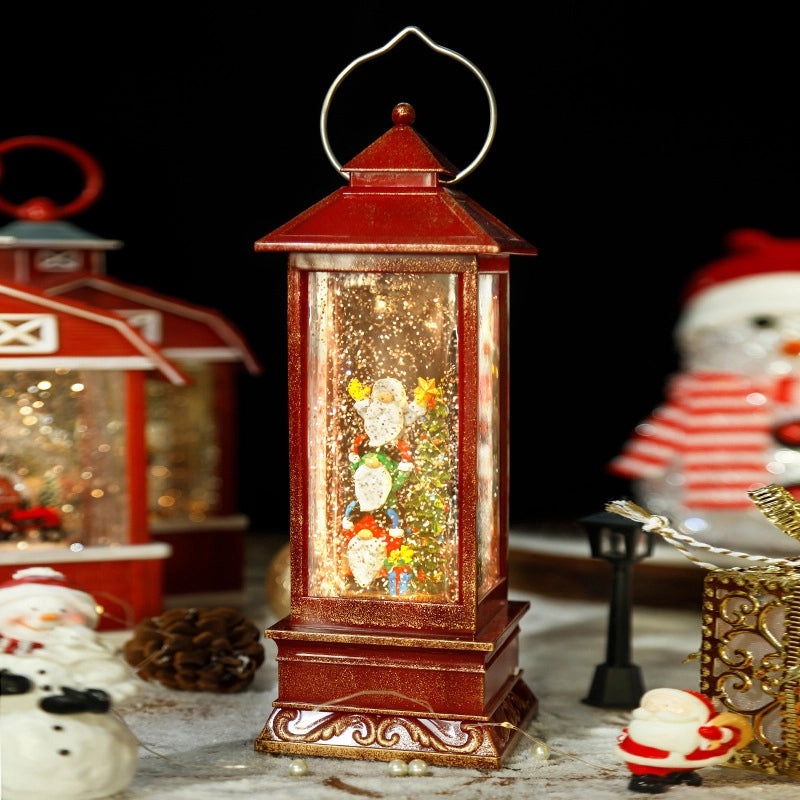 Christmas Snowman Lamp Home Music Decoration Birthday Gift Crafts for Elderly|Home Decor & Holiday Gifts