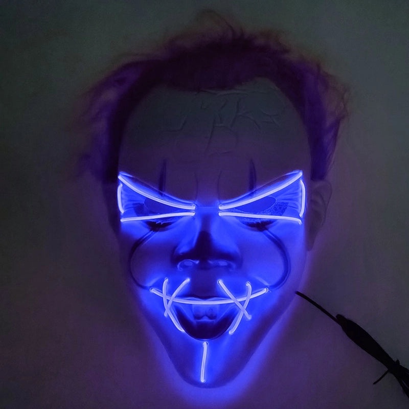 Halloween Grimace Hip-Hop Style Plastic Party Mask|Party Accessories & Masks