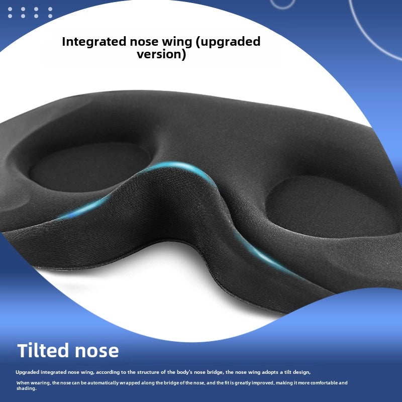 Breathable Memory Foam Sleep Mask for Men and Women Non-Pressure Stereo Eye Shade | Sleep Accessories
