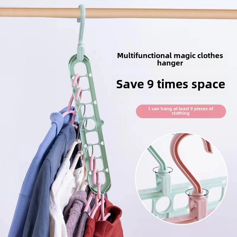 Multi-purpose 9-Hole Drying Rack | Home Storage & Organization