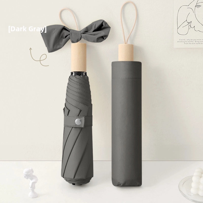 Large Folding Sun Umbrella for Women UV Protection Dual-purpose Sunscreen and Rain Umbrella Custom Logo Print|Outdoor Accessories