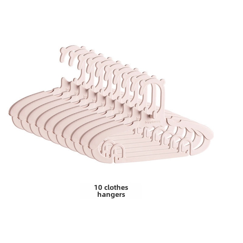 Multifunctional Retractable Baby Clothes Hanger with Trouser Clip for Newborn and Children | Baby & Kids Accessories