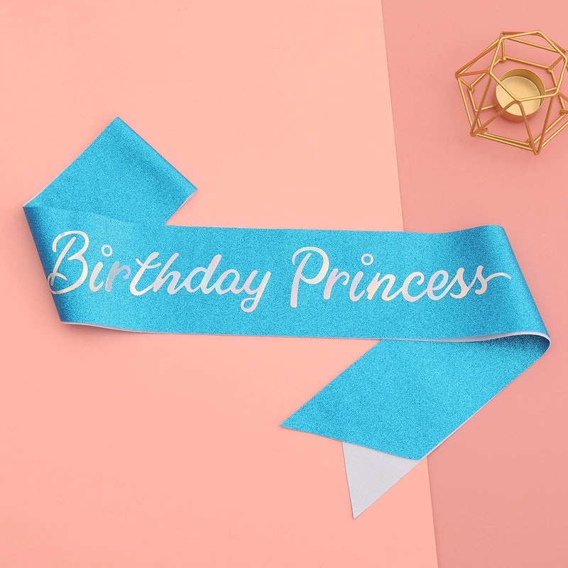 Sweet Birthday Letter Banner Cloth Metal Party Decorations|Party Supplies
