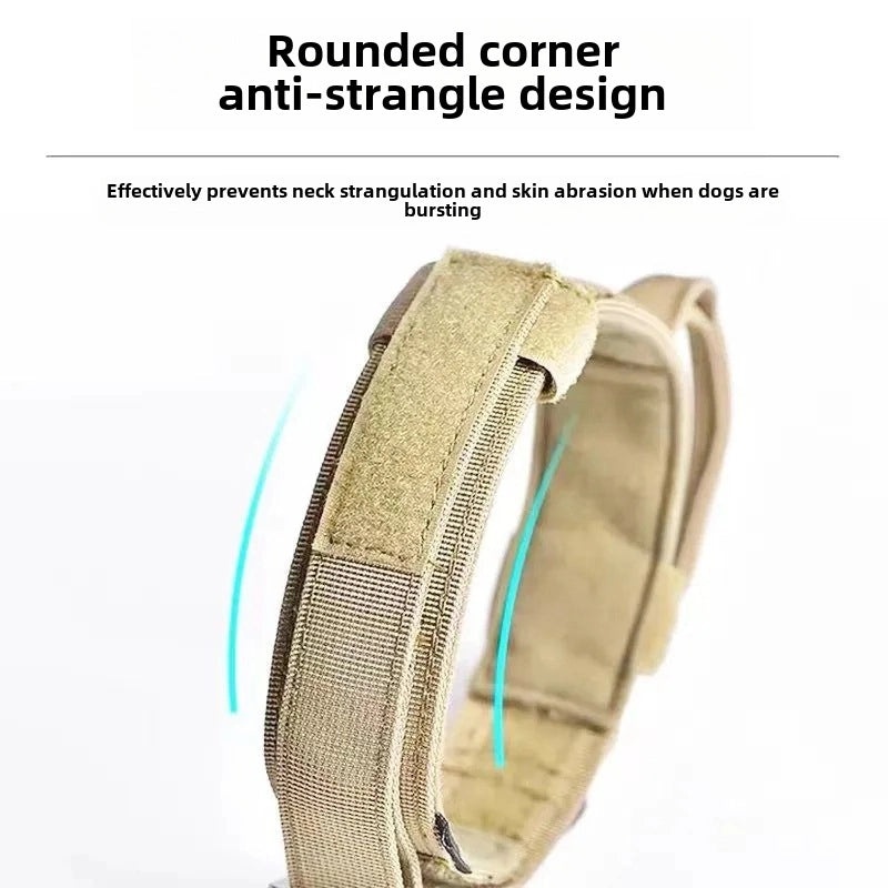 Outdoor Tactical Dog Collar for Medium and Large Dogs | Tactical Pet Accessories