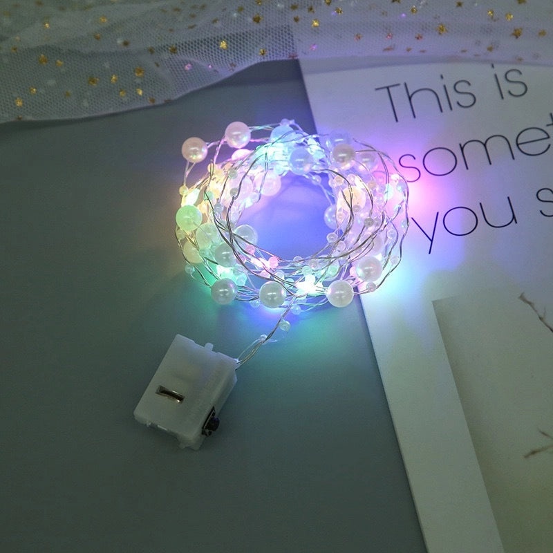Casual Pearl String Lights for Festivals and Parties|Home Decor & Lighting Accessories