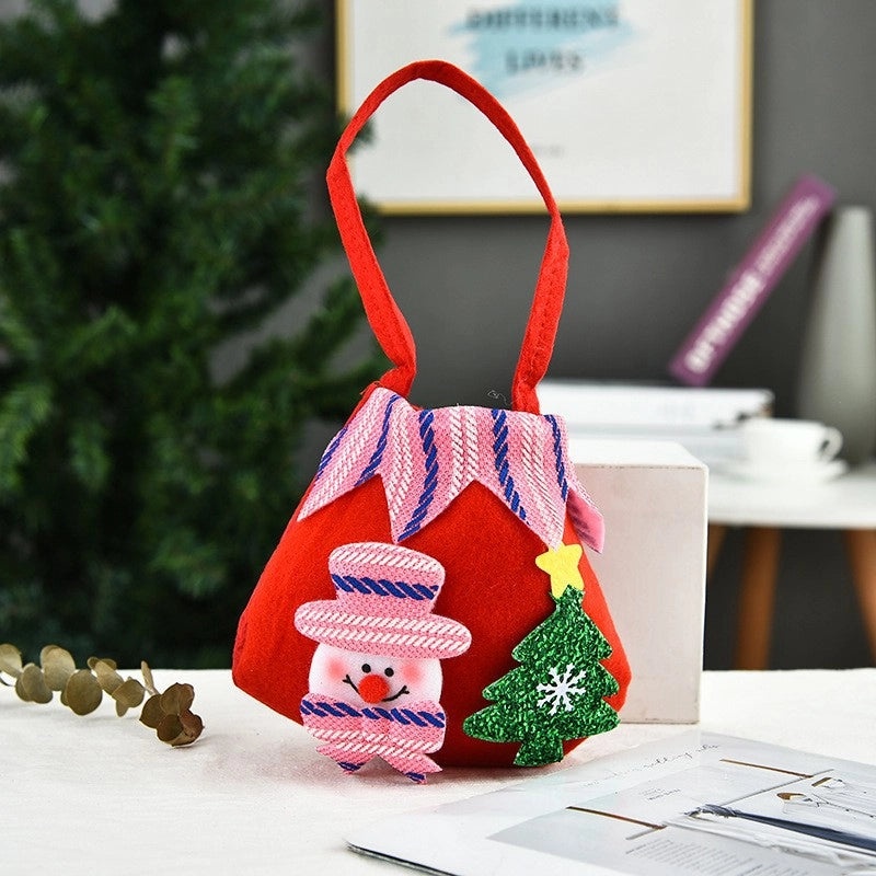 Nordic Christmas Gift Bags Santa Snowman Elk Party Decorations | Christmas Party Supplies