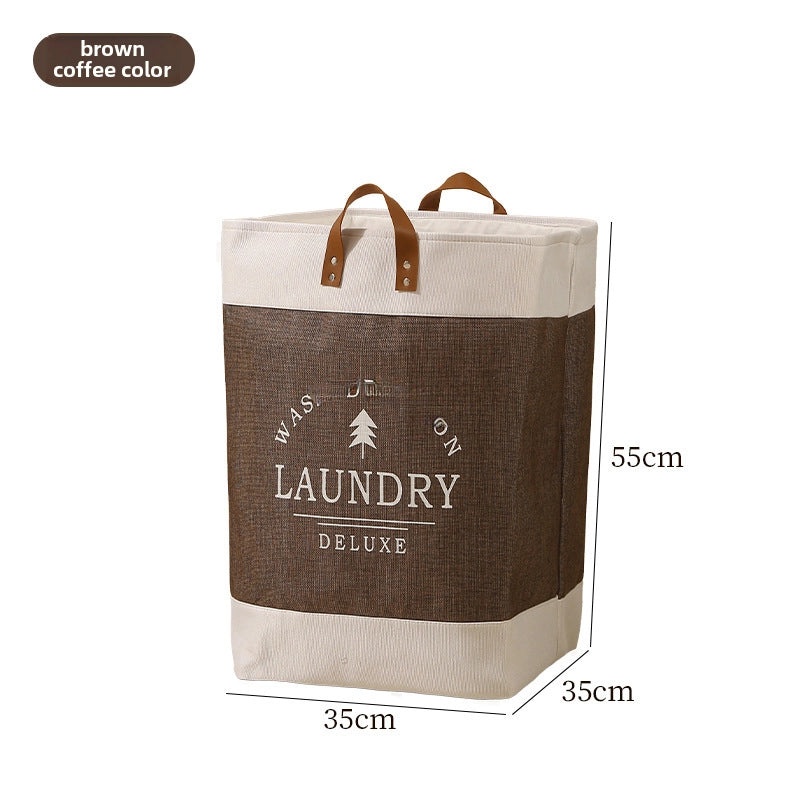 Foldable Laundry Basket Large Capacity Fabric Storage Bin for Clothes Toys Household Organizer|Home & Living Storage & Organization