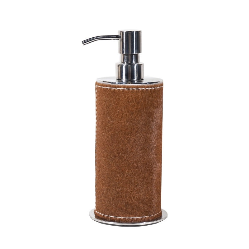 Stainless Steel Horse Hair Soap Dispenser for Hotel Villa | Bathroom Accessories
